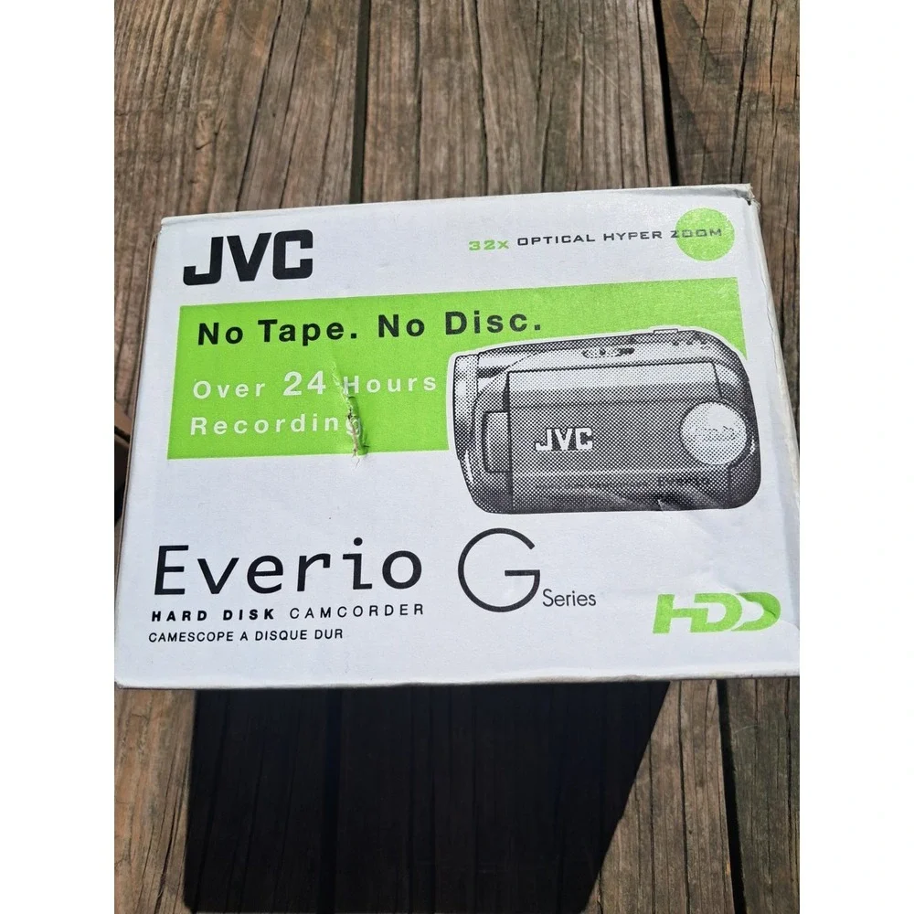 JVC Everio G-Series GZ-MG21U 20GB Hard Disk Camcorder HDD Open Box
